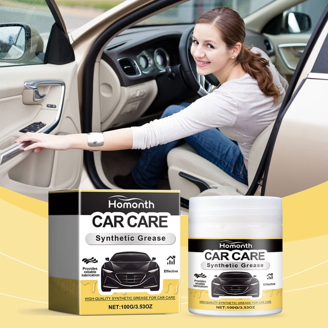 High-Performance Synthetic Automotive Grease - 100g Tube for Lubrication, Sealing & Rust Protection - Ideal for Sunroof Tracks, Door Hinges, Seat Rails