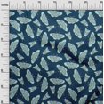 thumbnail image 3 of oneOone Velvet Navy Blue Fabric Craft Projects Decor Fabric Printed By The Yard 58 Inch Wide-BM, 3 of 4