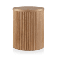 thumbnail image 1 of Bouclair Natural Wood Side Table, 1 of 10