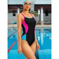 thumbnail image 4 of Beautyin Womens Swimsuit One Piece Athletic Backless Bikini Monokini, 4 of 6