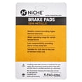 thumbnail image 2 of Niche Front Brake Pad Set for KTM 390 Duke Semi-Metallic 519-KPA2478D, 2 of 5