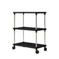 thumbnail image 2 of UsTZtai under $5 Storage Shelves with Wheels, Independent Pantry Shelving Unit for Kitchen Closet, Movable Floor Rack for Bathroom Garage, 2 of 6