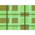 thumbnail image 1 of Ahgly Company Tapis Rectangulaire Lavable en Machine Intérieur Vert Transitionnel, 4 Pieds x 6 Pieds, 1 of 7