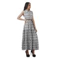 thumbnail image 2 of Moomaya Robe d'Été Sans Manches Chemise à Boutons Tenues Décontractées Femmes Grande Taille, 2 of 4