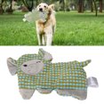 thumbnail image 4 of Dog Plush Toys, Relieve Anxiety  Cleaning Avoid Destructive Behavior Pet Plush Chewing Toy Safe Interesting  For Most Dogs Elephant,Raccoon,Orange Dog,Monkey, 4 of 8