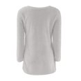 thumbnail image 4 of WZXFASHION Chandails Décontractés Unis à Manches Longues pour Femmes, Blouse, Solde Liquidation 2025, Chandail à Capuchon à Fermeture Éclair Intégrale, 4 of 5