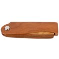 thumbnail image 3 of Shisuyan Portable Beard Brush Leather Men's Beard Comb Chocolate 1 Set 7x1.1in, 3 of 8