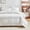 Blanc, variante sur Liquidation Aujourd'hui! Housse de Lit Matelassée en Coton Lavé Double Face Ensemble 3 Pcs Couleur Unie Taie d'Oreiller 20x26 Po Aubaines du Jour Liquidation!