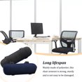 thumbnail image 4 of 1 Pair Home Chair Armrest Portable Adjustable Portable Adjustable Computer Stool Arm Elbow Support Cushion Arms Rest Pad Pillow Cover Navy Blue, 4 of 7