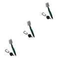 thumbnail image 3 of VONKY Stainless Steel Golf Club Brush Portable Handheld Replacement Solid Color Telescopic Double-sided Ball Brushes Green with Lid 3Set, 3 of 6