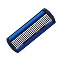thumbnail image 2 of Razor  For Men  Comes With A Double Lubricated And Precision Trimmer  Handle And 9 Blades, 2 of 6