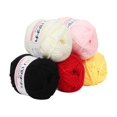 thumbnail image 1 of 5Pcs Acrylic Line Crochet Diy Medium Thick Cushion Doll Hook Shoes Line Wool, 1 of 8