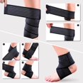 thumbnail image 4 of Woeilo Elastic Knee Wraps Compression Bandage Support for Legs, Thighs, Hamstrings Ankle & Elbow Joints Reduce Swelling, Lymphatic Relief Help Recover from Knee Replacement Surgery One Size, 4 of 5