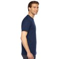 thumbnail image 3 of American Apparel T-Shirt en Jersey Fin, 2TG, Marine, 3 of 3