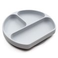 thumbnail image 1 of Bumkins Silicone Grip Dish, Suction Plate, Divided Plate, Baby Toddler Plate, BPA Free, Microwave Dishwasher Safe, 1 of 7