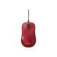 thumbnail image 1 of Verbatim 70234 Silent Corded Optical Souris pour Ordinateur Portable Ergonomique & Mac, Rouge, 1 of 5