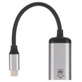 thumbnail image 3 of Adaptateur Ethernet RJ45, Léger Portable Facile à Utiliser Dissipation Rapide de la Chaleur Adaptateur Ethernet Sans Pilote pour Ordinateurs pour Tablettes Adaptateur USB C vers RJ45 avec Câble, 3 of 8