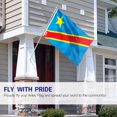 thumbnail image 2 of ANLEY Fly Breeze Drapeau de la République Démocratique du Congo 3 X 5 Pieds - Drapeaux Congo-Kinshasa en Polyester, 2 of 2