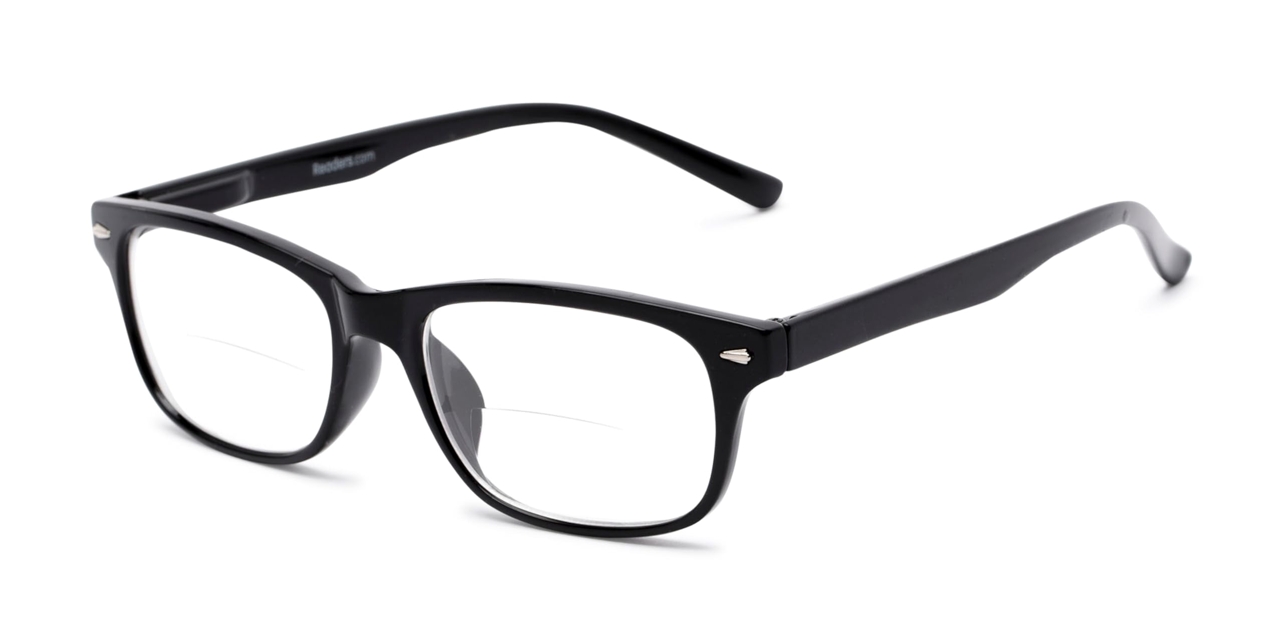 Readers.com Reading Glasses: The Williamsburg Bifocal square Style for Men and Women