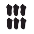 thumbnail image 1 of Mechaly Chaussettes en Coton pour Femmes, Basiques, Super Confortables, Coupe Basse et Mi-Mollet - Lot de 24, 1 of 2