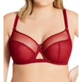 thumbnail image 1 of Curvy Kate Victory Balcony Bra -CK9001 (Claret, 32DD), 1 of 1