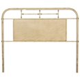 thumbnail image 1 of Vintage Series Metal Queen Metal Headboard - Vintage Cream, 1 of 4