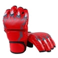thumbnail image 4 of Maoww Gants de Boxe Respirants Équipement de Protection pour Hommes Femmes Sac de Frappe Sparring Griffe de Tigre Rouge, 4 of 9