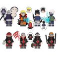 thumbnail image 1 of 2023-naruto Brick Toys Set Of 8 Cartoon Action Figures Minifigure Building Blocks Toy, 1 of 1