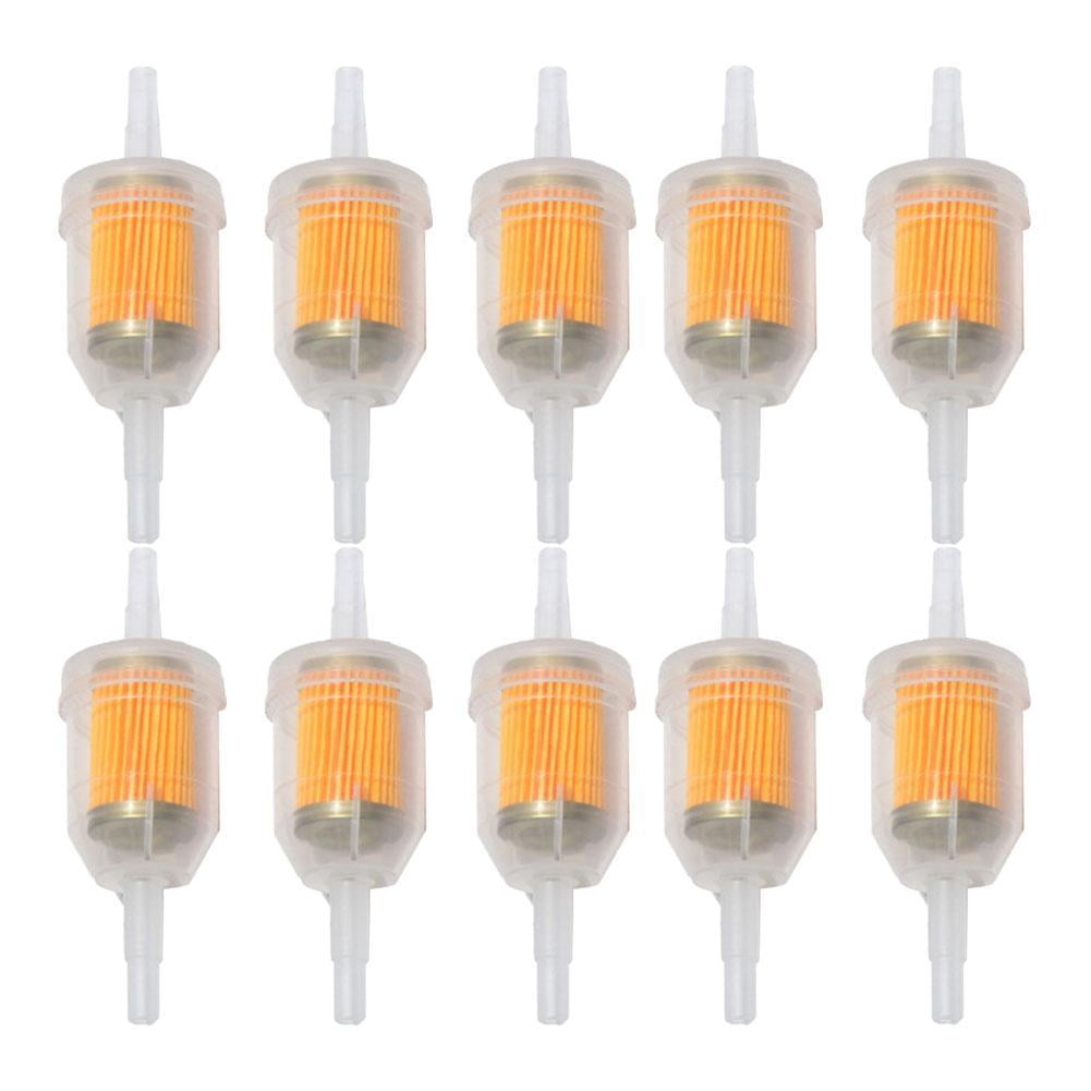 5/10Pcs Car Dirt Bike Oil Filter Petrol Gas Petrol Liquid For Motor Fuel R1U1