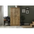 thumbnail image 3 of Armoire de rangement 4 portes, fini Chêne nordique, collection Morgan de Meubles South Shore, 3 of 14