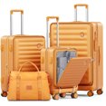 thumbnail image 1 of Joyway - 4 Ensembles de Bagages Valise Rigide en PC à Roulettes Pivotantes - (Valise Extensible 20 Pouces24 Pouces) Valise Enregistrée 28 Po, 1 of 8