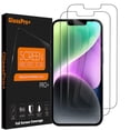 thumbnail image 1 of  iPhone 12 Screen Protector Tempered Glass Shatterproof Full Coverage Tempered Glass Shield with Enhanced Edge, 1 of 5