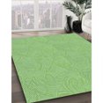 thumbnail image 3 of Ahgly Tapis Rectangulaire d'Intérieur Lavable en Machine Vert Jade, 8 Pieds x 12 Pieds, 3 of 7