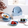 thumbnail image 1 of Tyidzon Creatives Shells Smalls Plates Desktop Spit Bones Garbage Crumbss Tray Plates Home Loading Snacks Nut Plates Tableware Set Food Tray, 1 of 6