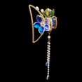 thumbnail image 4 of Pince à Cheveux Vintage - Pince Mâchoire Creuse pour Cheveux, Barrette Attrape-Cheveux avec Pendentif, 4 of 4