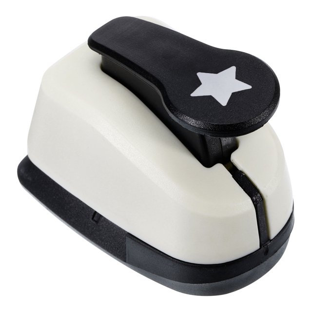 Unique Bargains 0.6 Inch Star Punch, Star Hole Paper Punch Hole Puncher Shape Punches for Crafting