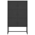 thumbnail image 3 of vidaXL Haut Buffet Noir 80x35x135 cm Acier, 3 of 5