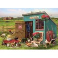 thumbnail image 2 of Cobble Hill Jigsaw Puzzle - The Happy Hen House, 1000 Piece Puzzle, 2 of 4