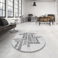 thumbnail image 4 of Ahgly Company Machine Washable Indoor Rectangle Transitional Platinum Gray Area Rugs, 6' x 9', 4 of 7