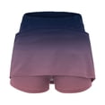 thumbnail image 3 of FNFYFH Clearance Ladies Comfortable Soft Loose Fit Solid Summer Shorts Cotton Shorts，Multicolor, 3 of 6