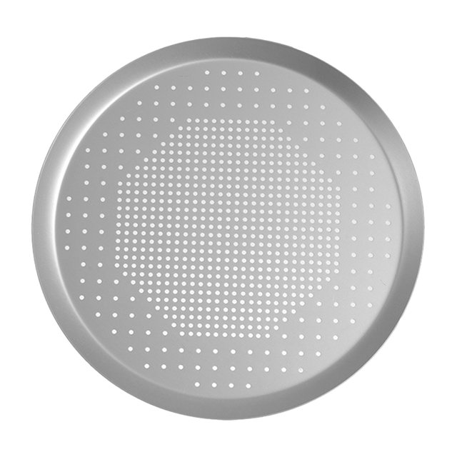Miangastore Round Oven Tray Silver 1Pcs 7.7X7.7X0.5In