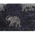 thumbnail image 4 of oneOone Tissu Viscose Georgette Imprimé Éléphant au Mètre 42 Pouces de Large, 4 of 4