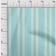 thumbnail image 1 of oneOone Organic Cotton Voile Fabric Multicolor Stripe Decor Fabric Printed BTY 42 Inch Wide, 1 of 3