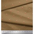 thumbnail image 3 of Soimoi Poly Georgette Fabric Artistic Flower & Dots Printed Craft Fabric by the Yard 52 Inch Wide, 3 of 3