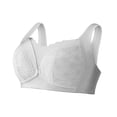 thumbnail image 2 of Clearance Sale 2025 Bra Ladies' Solid Breastfeeding Bra Front Vest Non Rim Cotton Fashion Underwear, 2 of 4