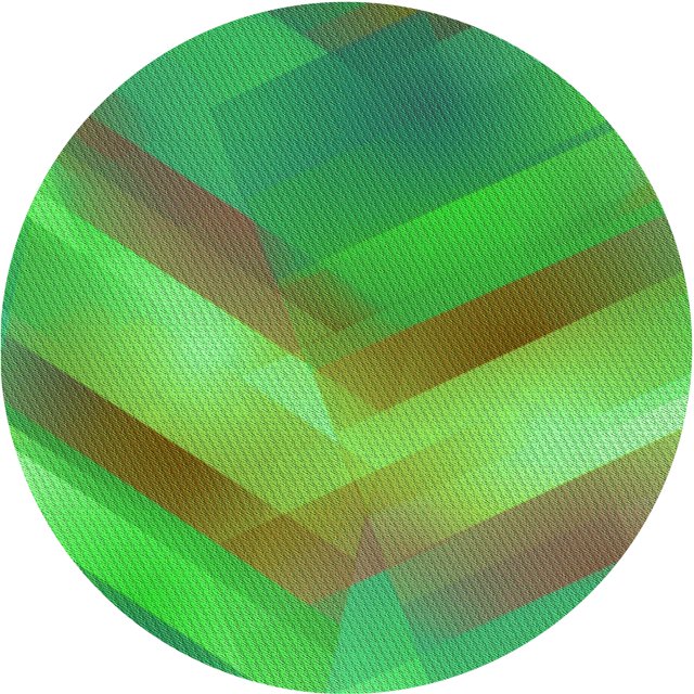 Ahgly Tapis Rond Lavable en Machine Intérieur Transitionnel Vert Lime Foncé, 8 Pieds Rond