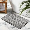 thumbnail image 3 of Experience the Elegance with our 20x32in Boho Bathroom Runner Rug - Non-Slip Moroccan Geometric Long Bath Mat, Soft & Machine Washable, Ideal for Your Farmhouse Decor, 3 of 5