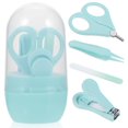 thumbnail image 2 of CUITING 4 Sets Clips for Hair Baby Nail File Clippers Hygiene Kit Newborn, 2 of 8