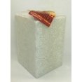 thumbnail image 1 of Swazi Candles , Grand Cube Cercle Congo Blanc, 1 of 1