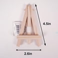 thumbnail image 3 of North Shore's wooden mini easel, 3 of 3